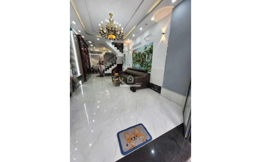 D1691 ⚡️ Giảm 200tr! Nhà Bùi Quang Là Gò Vấp, SHR, Nở hậu, HXT, 4 tầng, 4x17m, 11.x tỷ